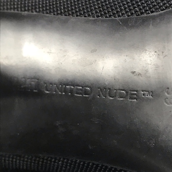 UNITED NUDE Fold Over Ankle Booties - Picture 8 of 8